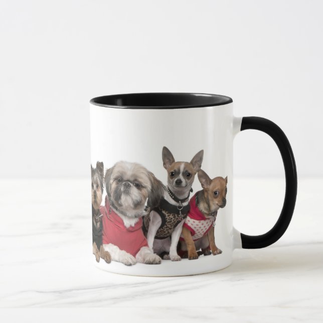 Cute Dog Friends Coffee Mug (Right)