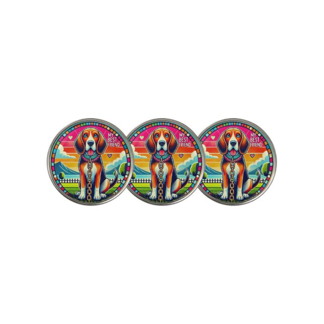🐶 Cute Dog Golf Ball Marker Pet Lover Gift (3 Up)