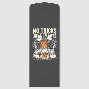 Cute Dog Halloween No Tricks Just Treats_1 Bookmarks