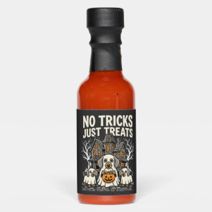 Cute Dog Halloween No Tricks Just Treats_1 Hot Sauces