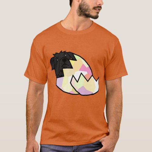 Cute Dog Hatching from Easter Egg T_Shirt