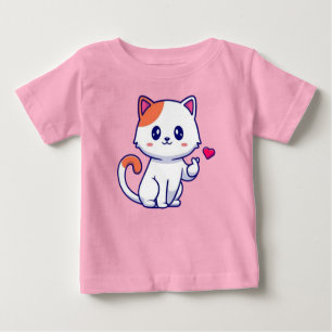 Cute Dog in Love-57577 Baby T-Shirt