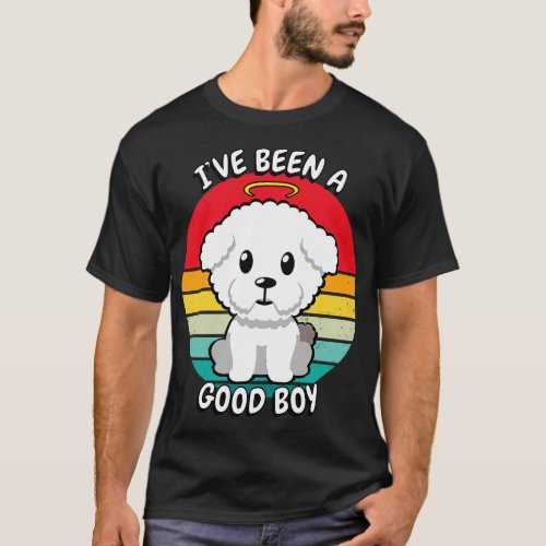 Cute dog is a good boy T_Shirt