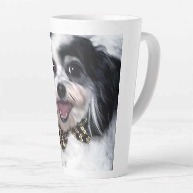 Cute Dog K-Cee Latte Mug (Right Angle)