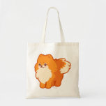 Cute Dog Kawaii Pomeranian Tote Bag at Zazzle