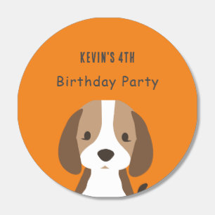Cute dog kids modern custom name hershey®'s kisses®