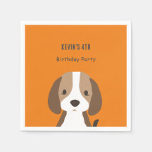 Cute dog kids modern custom name