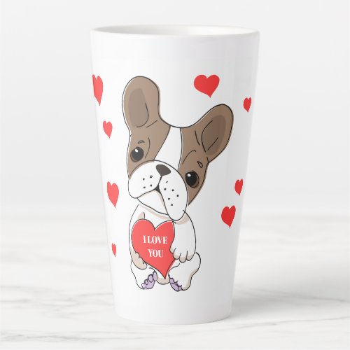 Cute Dog Latte Mug