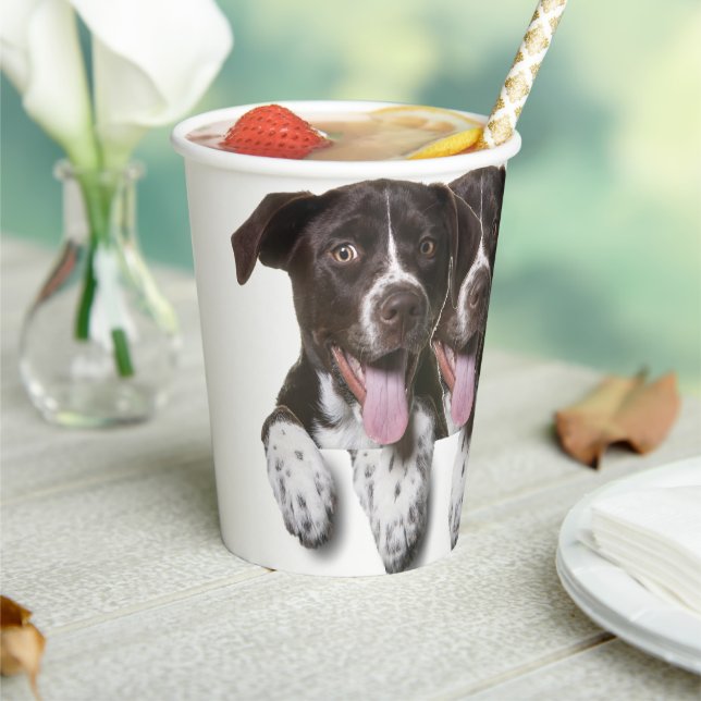 Cute  Dog Lover Coffee Mug Paper Cups (Insitu)