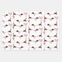 Personalized Paw Prints Wrapping Paper Sheets