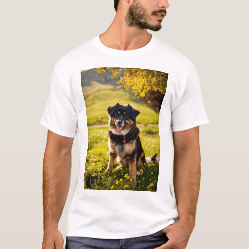 Cute Dog lover  T_Shirt