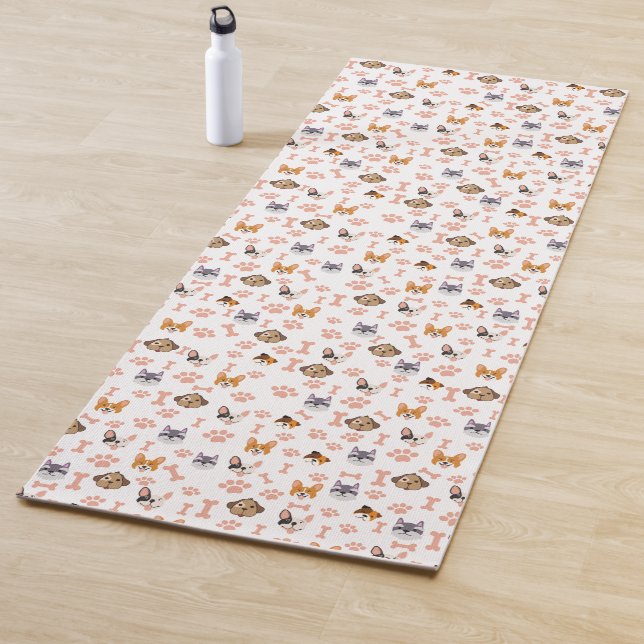 Cute Dog Lover Yoga Mat (In Situ)