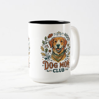 Cute Dog Mom Club Coffee Mug