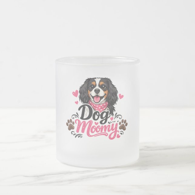Cute Dog Mom Mug – Personalized Gift for Pet Lover (Center)