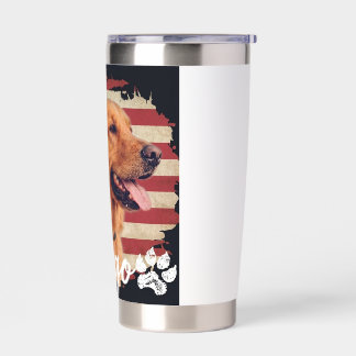 Cute Dog Mom Shirt for Pet Lovers & Puppy Owners Insulated Tumbler
