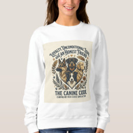 Cute Dog Mom sweatshirt for Women | Cozy Gift 