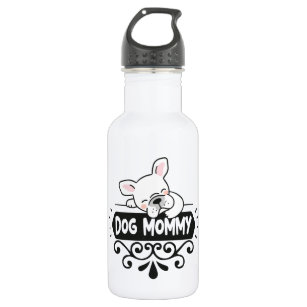 Dog Mom Gifts - Cute Insulated Water Bottle for Women, Dog Lovers