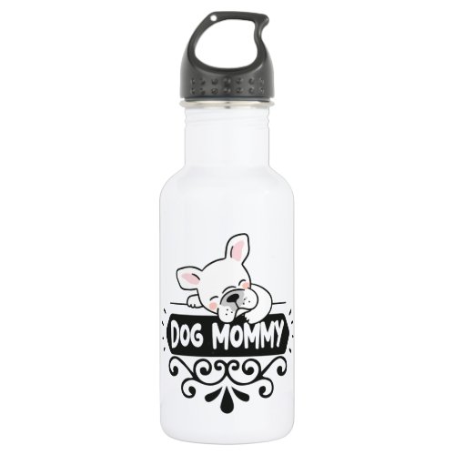 Cute Dog mommy pet animal lovers Stainless Steel Water Bottle