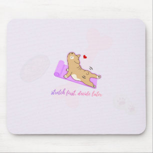Cute Dog Mouse Pad Self-Care Desk Decor