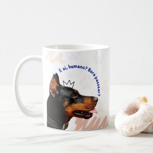 Cute Dog Mug Design