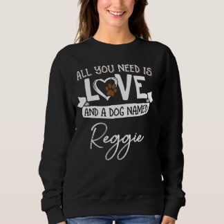 Cute Dog Named Reggie Shirt for Women and Men