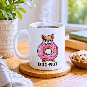 Cute Dog-Nut Coffee Mug