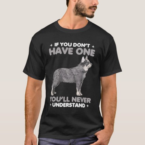 Cute Dog Owner Australian Cattle Dog Puppy Lover T_Shirt