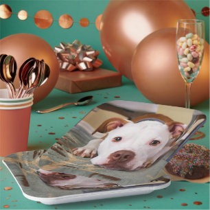Cute Dog Paper Plates