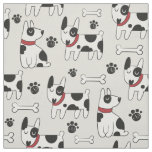 Cute Dog Pattern fabric