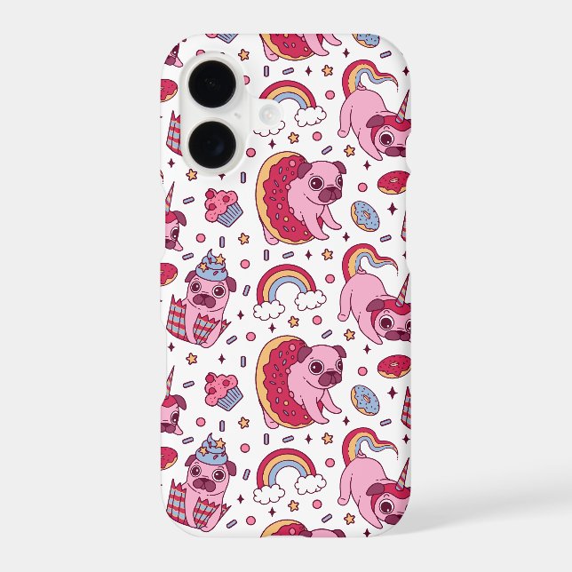 Cute dog pattern for dog lovers iphone case (Back)