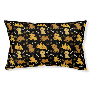 Cute Dog Pattern Pet Bed