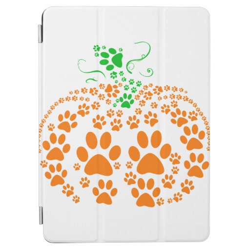 Cute Dog Paw Pumpkin Dog Lover Gifts Halloween Cos iPad Air Cover