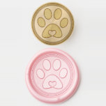 Cute Dog Paw With A Heart Wax Seal Stamp<br><div class="desc">Cute Dog Paw With A Heart Wax Seal Stamp</div>