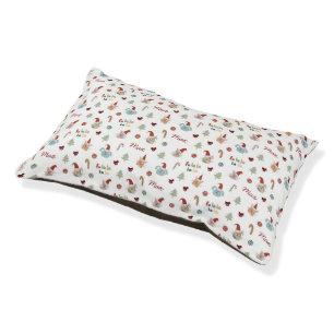 Cute Dog Pet Christmas Gift Personalized Bed