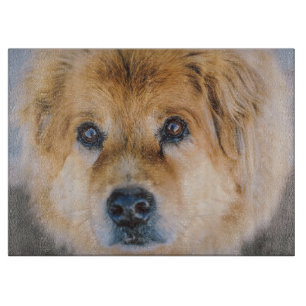 Cute Dog Photo Cutting Board