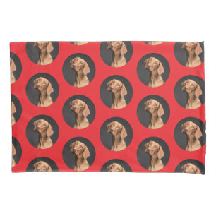 Cute Dog Photo Modern  Pillow Case
