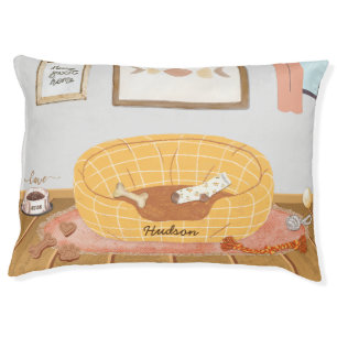 Cute Dog Pillow Bed