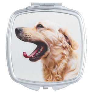 Cute Dog pocket mirror For Makeup