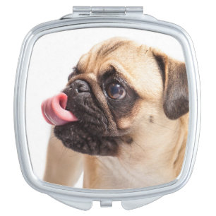 Cute Dog pocket mirror For Makeup