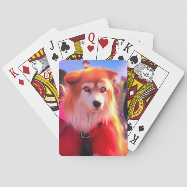 Cute Dog Poker Cards (Back)