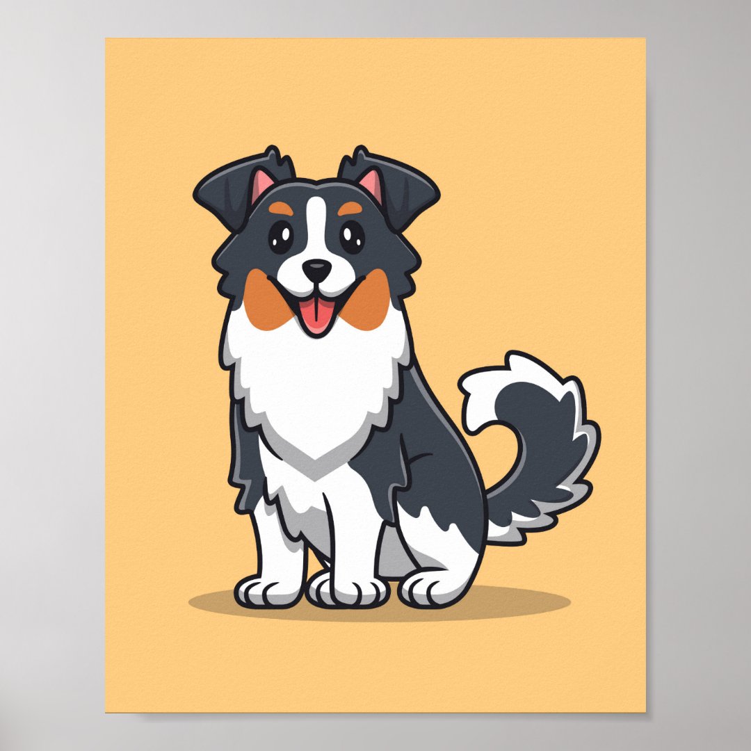 Cute Dog Poster Zazzle