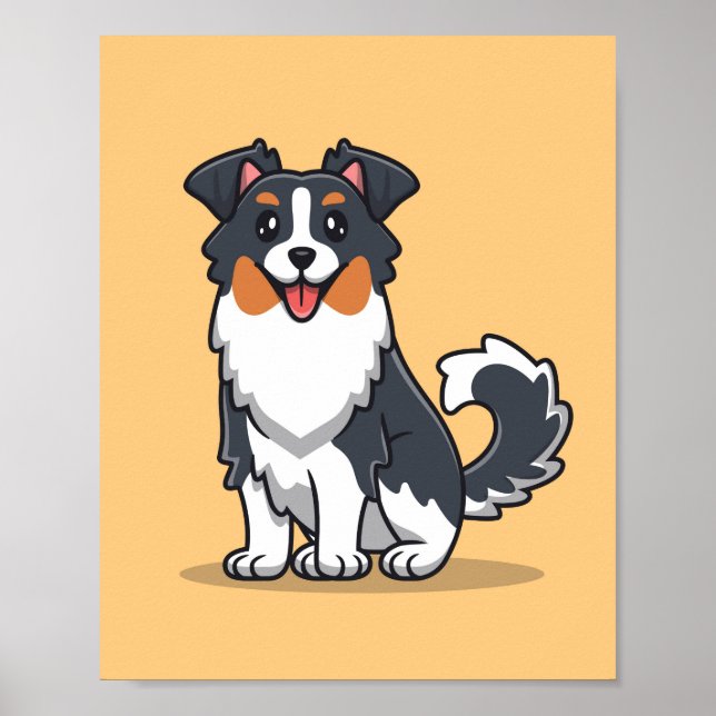 Cute Dog Poster (Front)