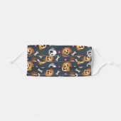 Cute Dog Print Mask, Dog lovers Face mask (Front, Folded)