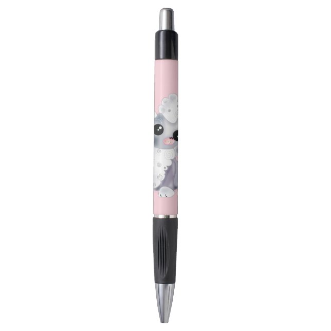 Cute Dog Puppy Pen (Front Vertical)