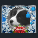 Cute Dog Puppy To Adulthood Christmas Calendar<br><div class="desc">This unique Border Collie calendar features "Jazmine" from cute little puppy right up to adulthood. Follow her growing up over the months getting a little bigger each page until she reaches maturity. A great gift for every dog lover out there and will put a smile on anyone's face throughout the...</div>