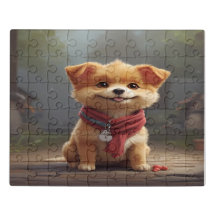 Cute Dog Puzzle