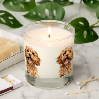 Cute Dog Scented Candle