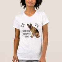 Cute Dog Shirt! German Shepherds Rock! T-Shirt