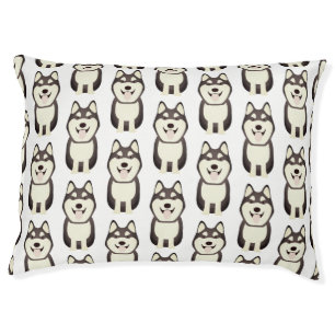 Cute Dog Siberian Husky or Malamute Pet Bed