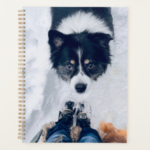 Cute Dog Spiral Planner